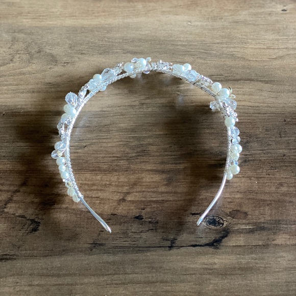 Wedding tiara/ headband - Picture 3 of 5